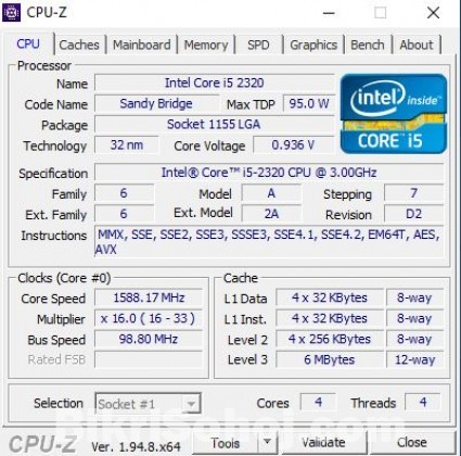 Intel Core i5 2nd gen, HDD 500gb, Ram 12gb